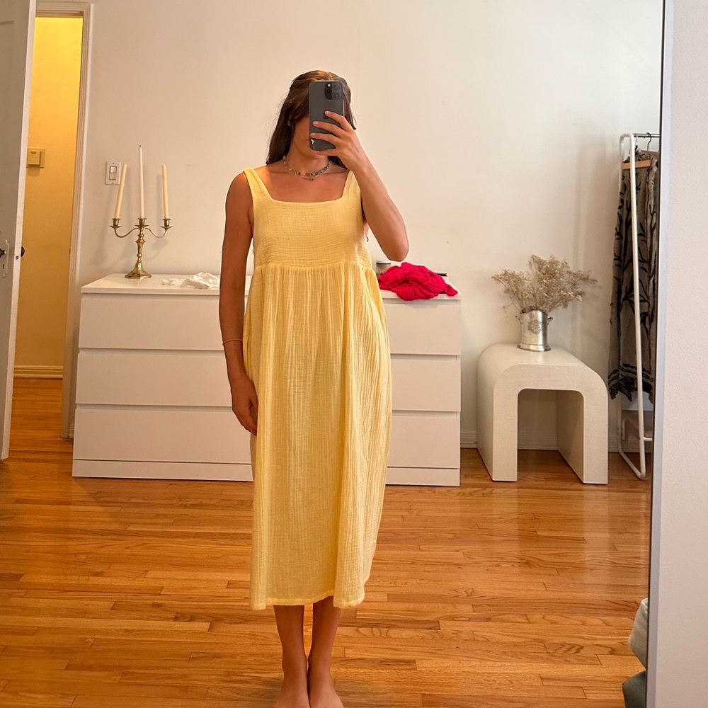 Target yellow summer dress